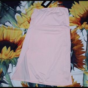 Tube top dress